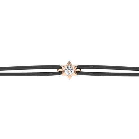 Bracelet cordon diamant Etincelle d’Amour - 2