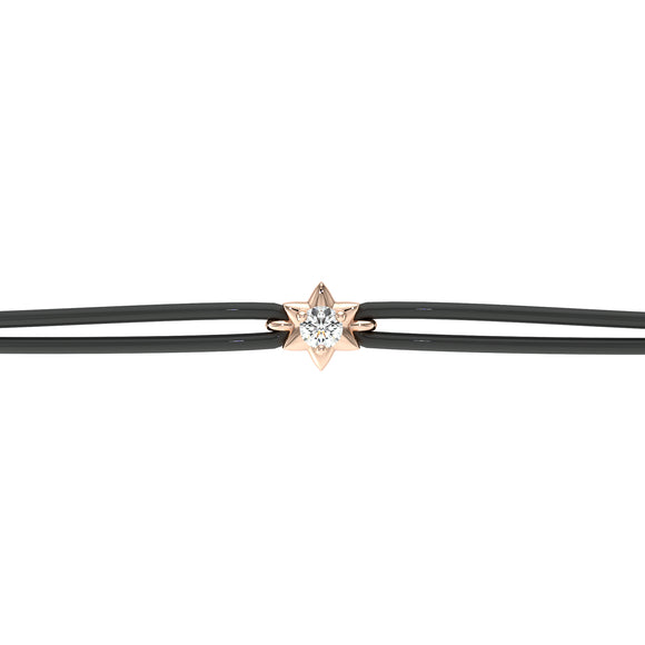 Bracelet cordon diamant Etincelle d’Amour - 2