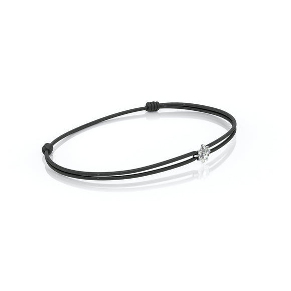 Bracelet cordon diamant Etincelle d’Amour - 2