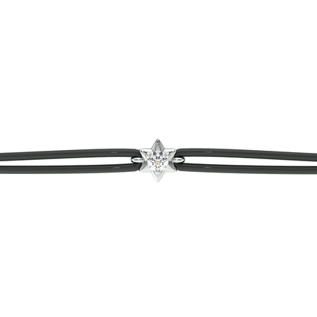 Bracelet cordon diamant Etincelle d’Amour - 2