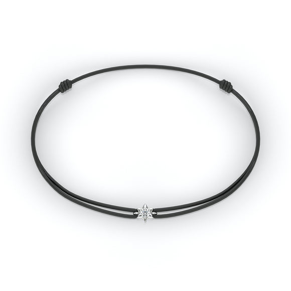 Bracelet cordon diamant Etincelle d’Amour - 2