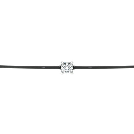 Bracelet cordon diamant Lune de Miel - 1