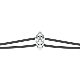 Bracelet cordon diamant Lune de Miel - 2