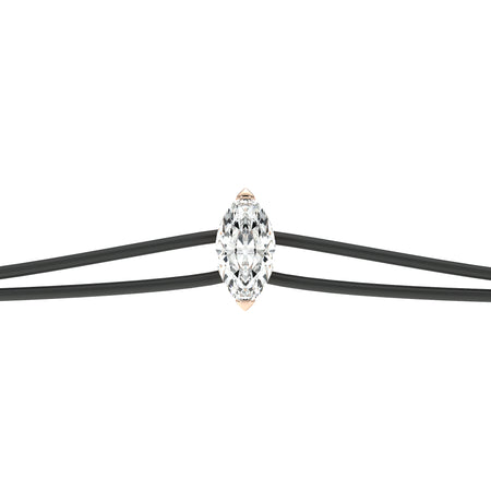 Bracelet cordon diamant Lune de Miel - 2