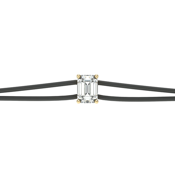 Bracelet cordon diamant Lune de Miel - 3