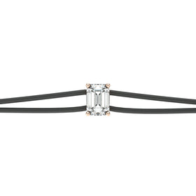 Bracelet cordon diamant Lune de Miel - 3