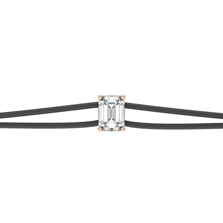 Bracelet cordon diamant Lune de Miel - 3