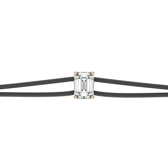 Bracelet cordon diamant Lune de Miel - 3