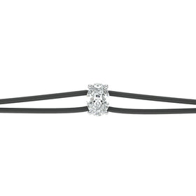 Bracelet cordon diamant Lune de Miel - 5