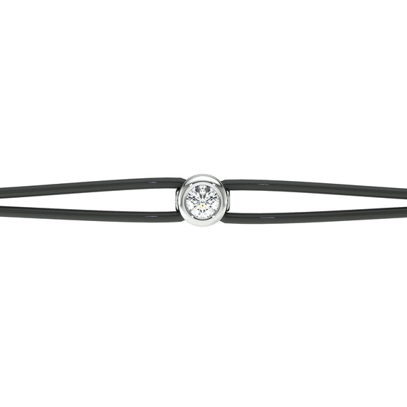 Bracelet cordon diamant Nuit de Noces - 2