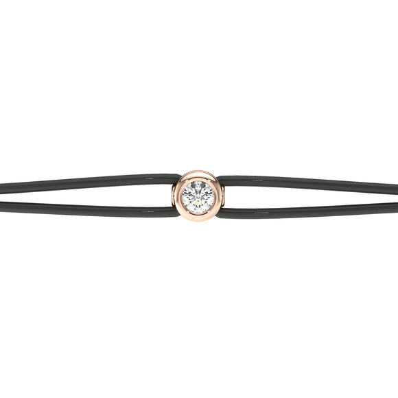 Bracelet cordon diamant Nuit de Noces - 2