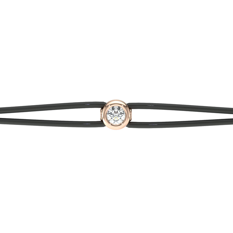 Bracelet cordon diamant Nuit de Noces - 2