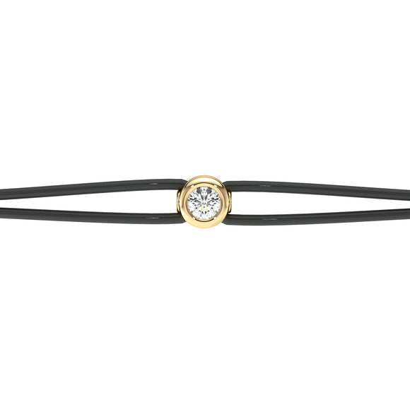 Bracelet cordon diamant Nuit de Noces - 2