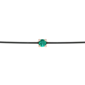 Bracelet cordon émeraude Lune de Miel - 1