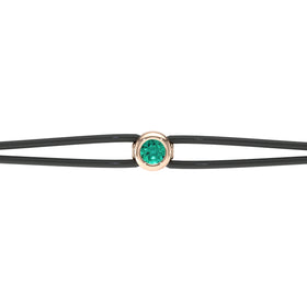 Bracelet cordon émeraude Nuit de Noces - 2