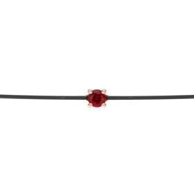 Bracelet cordon rubis Lune de Miel - 1