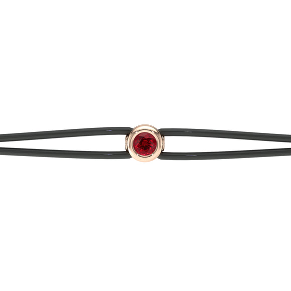 Bracelet cordon rubis Nuit de Noces - 2