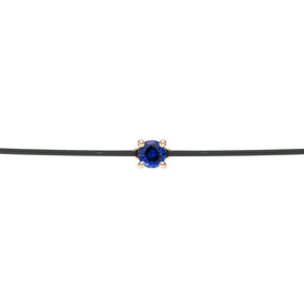 Bracelet cordon saphir Lune de Miel - 1