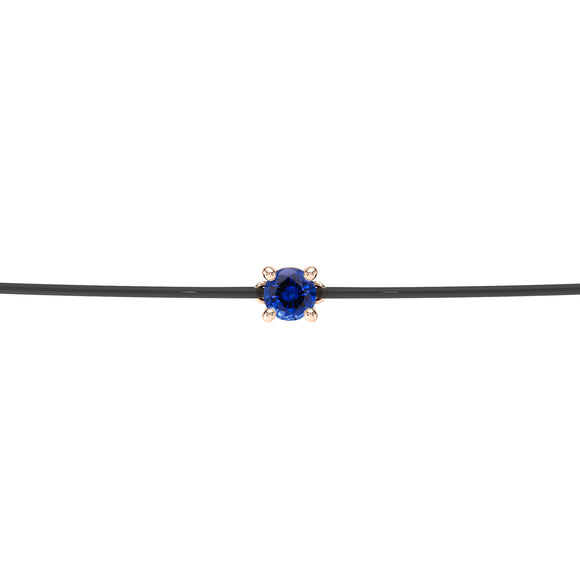 Bracelet cordon saphir Lune de Miel - 1