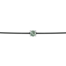 Bracelet cordon saphir vert Lune de Miel - 1