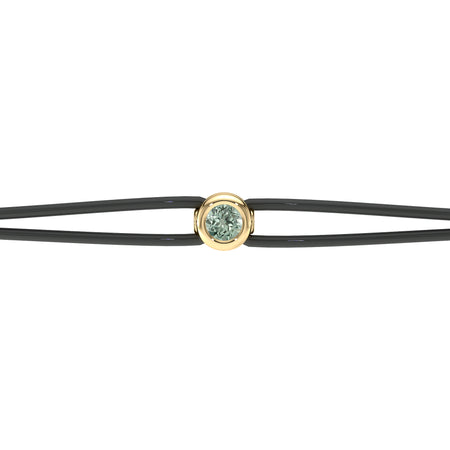 Bracelet cordon saphir vert Nuit de Noces - 2