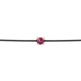 Bracelet cordon tourmaline Lune de Miel - 1