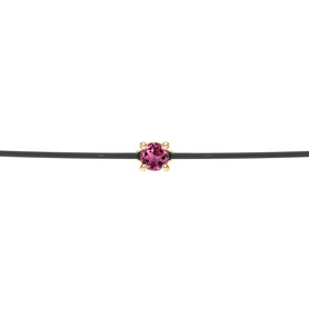 Bracelet cordon tourmaline Lune de Miel - 1