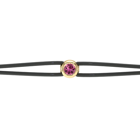 Bracelet cordon tourmaline Nuit de Noces - 2