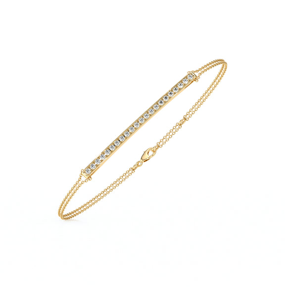 Bracelet diamant Clair de Lune - 2