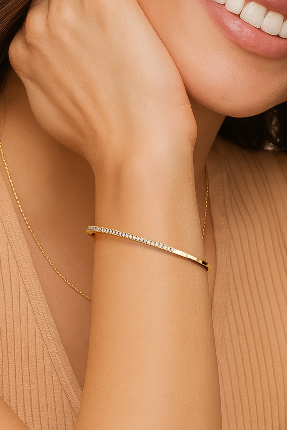 Bracelet diamant Clair de Lune - 1