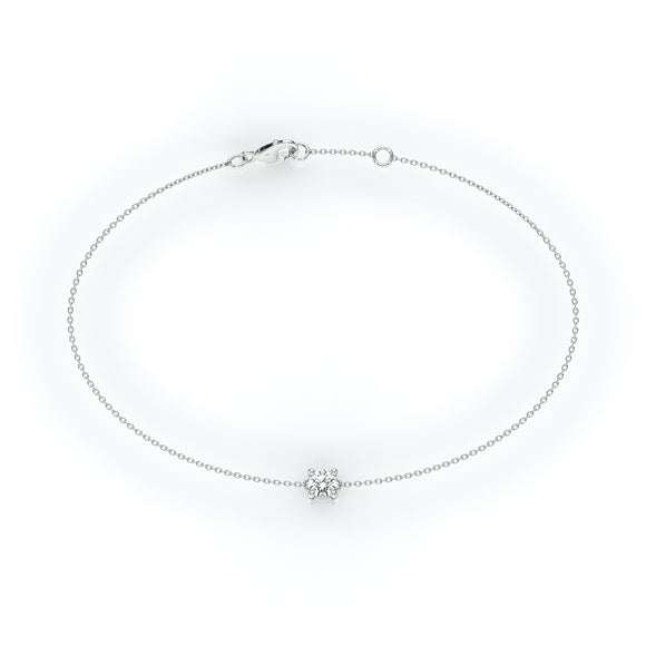 Bracelet diamant Lune de Miel - 1