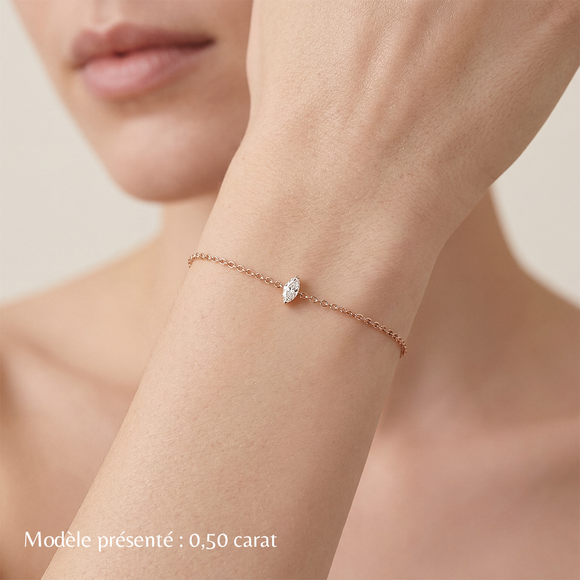 Bracelet diamant Lune de Miel - 2