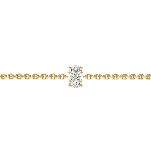 Bracelet diamant Lune de Miel - 5