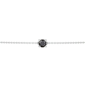 Bracelet diamant noir Lune de Miel - 1
