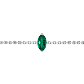 Bracelet émeraude Lune de Miel - 2