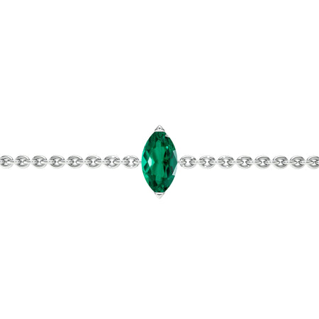 Bracelet émeraude Lune de Miel - 2