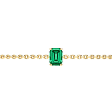 Bracelet émeraude Lune de Miel - 3