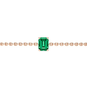 Bracelet émeraude Lune de Miel - 3
