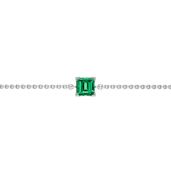 Bracelet émeraude Lune de Miel - 7