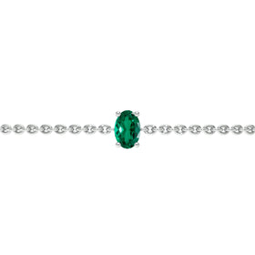 Bracelet émeraude Lune de Miel - 5