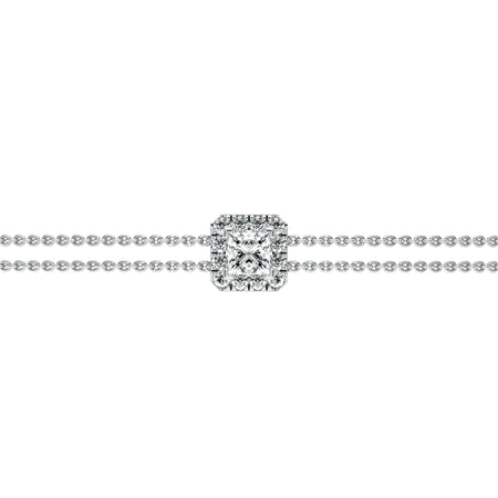 Bracelet entourage diamant Coup de Foudre - 3