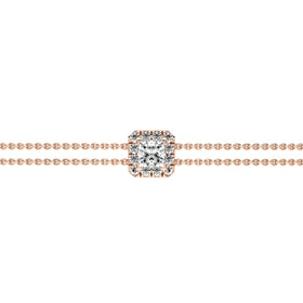 Bracelet entourage diamant Coup de Foudre - 3