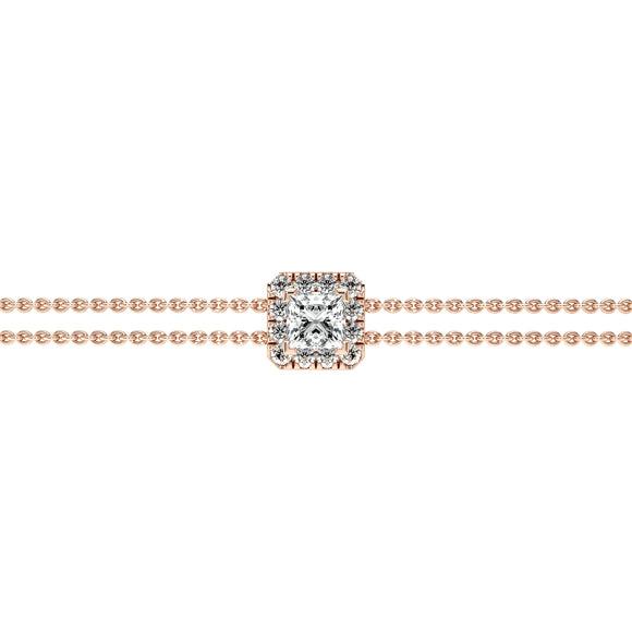 Bracelet entourage diamant Coup de Foudre - 3