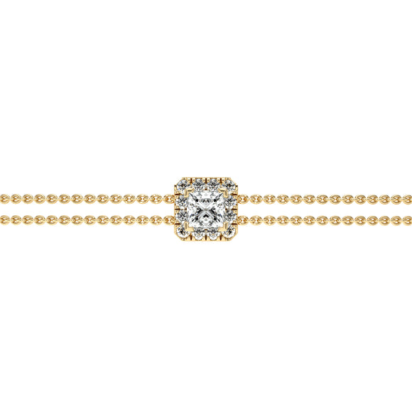 Bracelet entourage diamant Coup de Foudre - 3