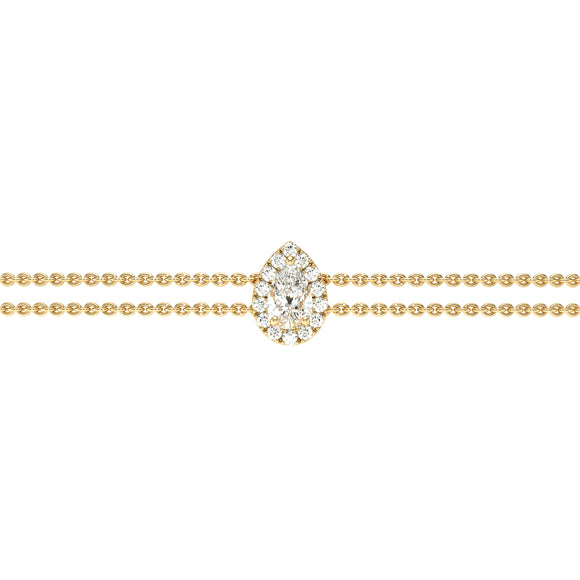 Bracelet entourage diamant Coup de Foudre - 5