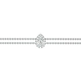 Bracelet entourage diamant Coup de Foudre - 5