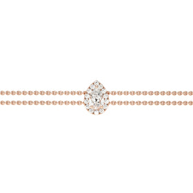 Bracelet entourage diamant Coup de Foudre - 5