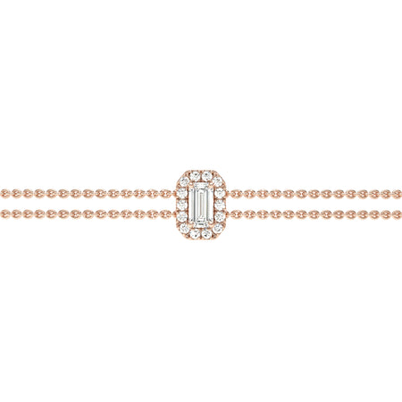 Bracelet entourage diamant Coup de Foudre - 6