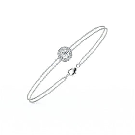 Bracelet entourage diamant Promets Moi - 1