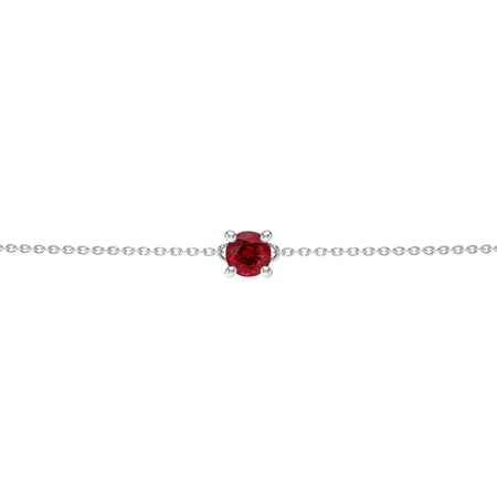 Bracelet rubis Lune de Miel - 1